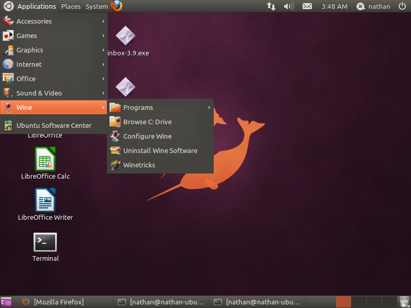 Ubuntu 11.3. Создание 3d фигур в Ubuntu 11.10.